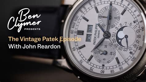 john reardon patek philippe|Patek Philippe watches.